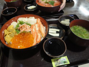 贅沢丼！